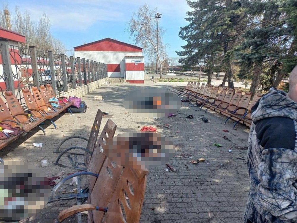 Ουκρανία: Στους 50 οι νεκροί μετά την επίθεση στον σιδηροδρομικό σταθμό