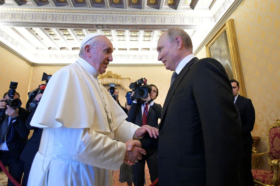 Πάπας Φραγκίσκος Πούτιν