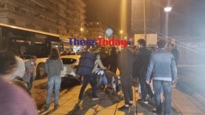 Θεσσαλονίκη: Επίθεση με σιδερογροθιά μέσα σε λεωφορείο του ΟΑΣΘ για το στρίμωγμα