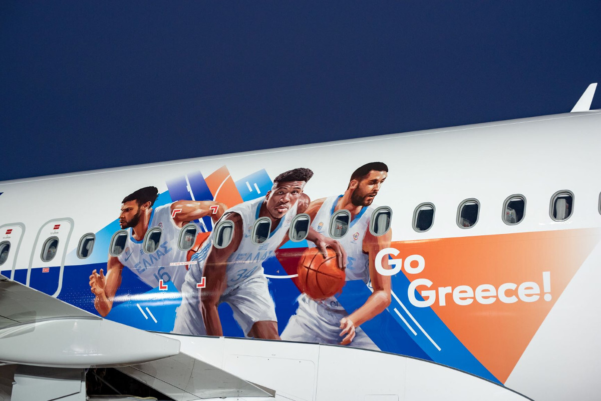 Με τα φτερά της AEGEAN και το «δικό της» αεροπλάνο η Εθνική Ομάδα Μπάσκετ 
