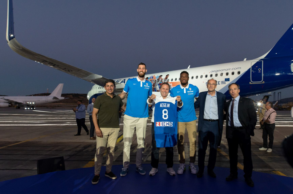 Με τα φτερά της AEGEAN και το «δικό της» αεροπλάνο πετά στο Μιλάνο η Εθνική Ομάδα Μπάσκετ - ΑΘΛΗΤΙΚΑ