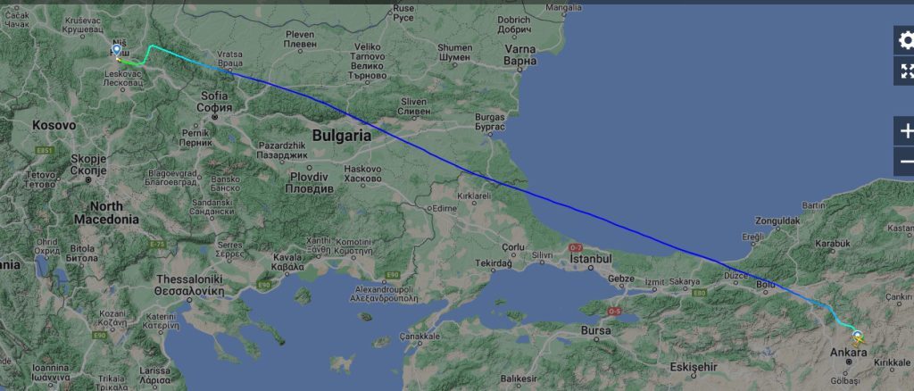 Καβάλα  Συντριβή αεροσκάφους: Στην Τουρκία ήταν το Antonov πριν το Βελιγράδι
