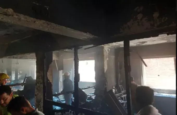 Τραγωδία στην Αίγυπτο: Τουλάχιστον 35 άνθρωποι νεκροί μετά από φωτιά σε εκκλησία