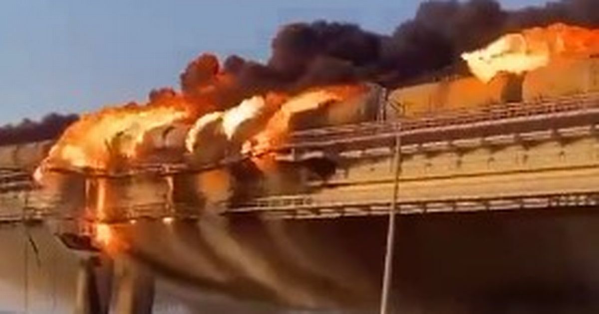 Κριμαία έκρηξη γέφυρα
