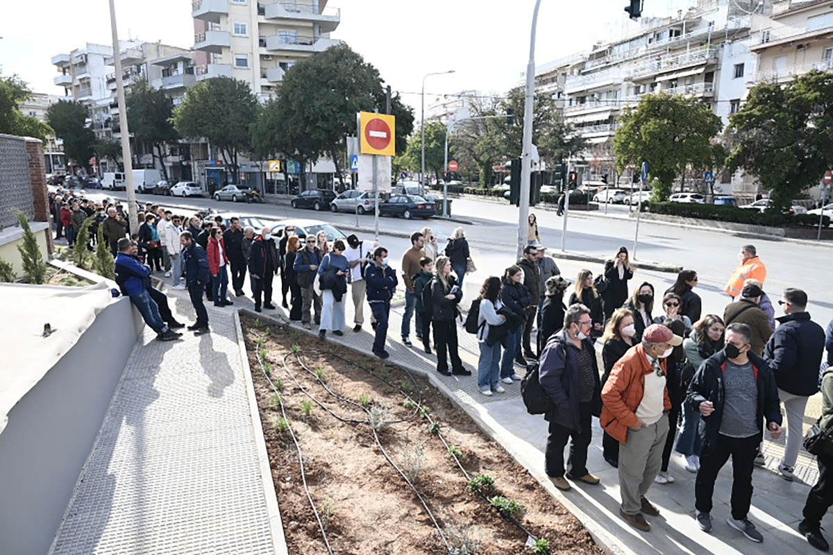 Μετρό Θεσσαλονίκης: Το κοινό είδε για πρώτη φορά σταθμούς και συρμούς 