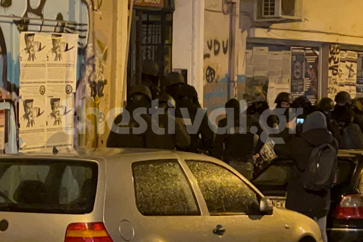 Θεσσαλονίκη: Εκκένωσης κατάληψης αναρχικών