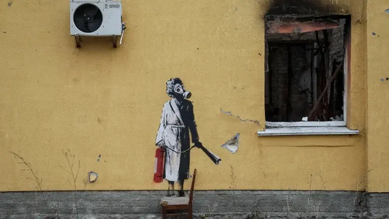 Banksy Ουκρανία