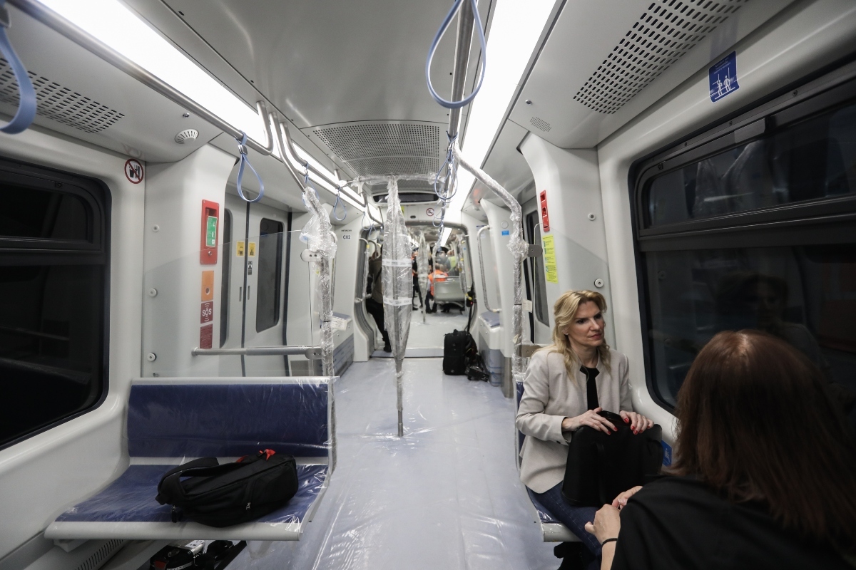Μετρό Θεσσαλονίκης: Το πρώτο δοκιμαστικό δρομολόγιο με επιβάτες - ΕΛΛΑΔΑ
