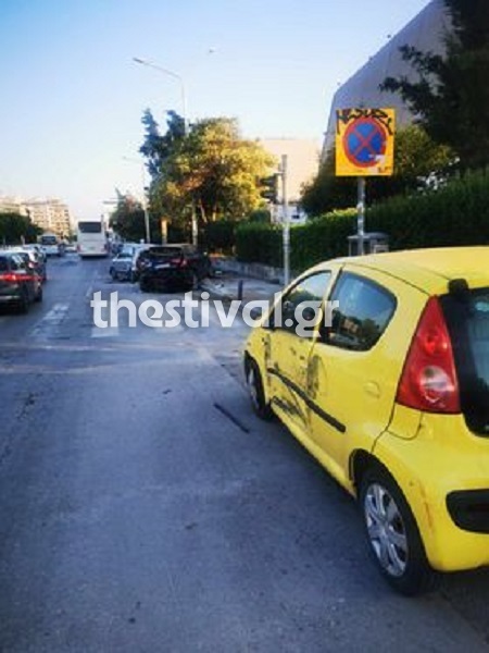 Σοβαρό τροχαίο στη Θεσσαλονίκη: Λεωφορείο έπεσε σε πάνω από 10 αυτοκίνητα [εικόνες] - ΝΕΑ