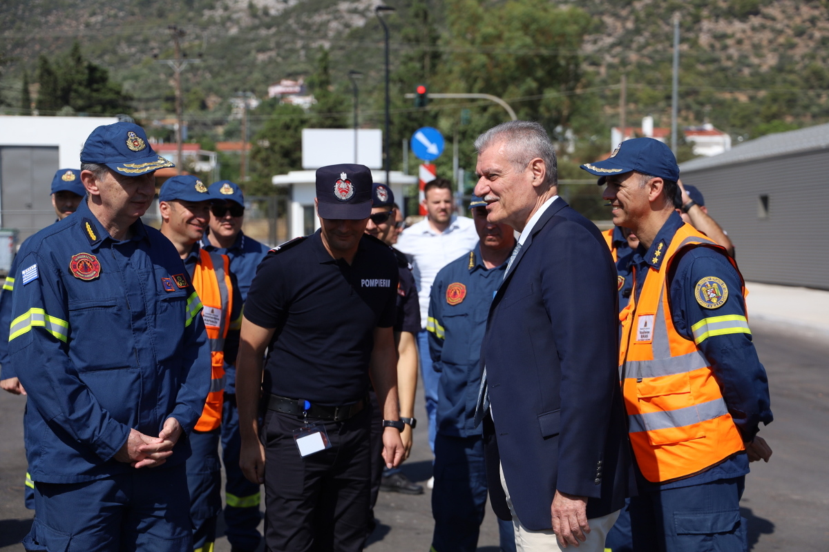Δασικές πυρκαγιές: Έφτασαν οι πρώτοι ευρωπαίοι πυροσβέστες στην Ελλάδα