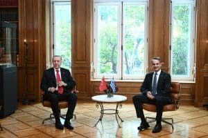 Συνάντηση Μητσοτάκη – Ερντογάν: Έφτασε στην Αγκυρα ο Πρωθυπουργός - Ακολουθεί η συνάντηση με τον Τούρκο πρόεδρο