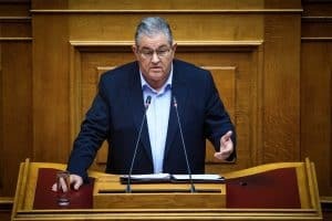 Πρόταση δυσπιστίας - Κουτσούμπας: H κυβέρνηση και τα κόμματα της σοσιαλδημοκρατίας προσπαθούν να αποκομίσουν πολιτικά οφέλη