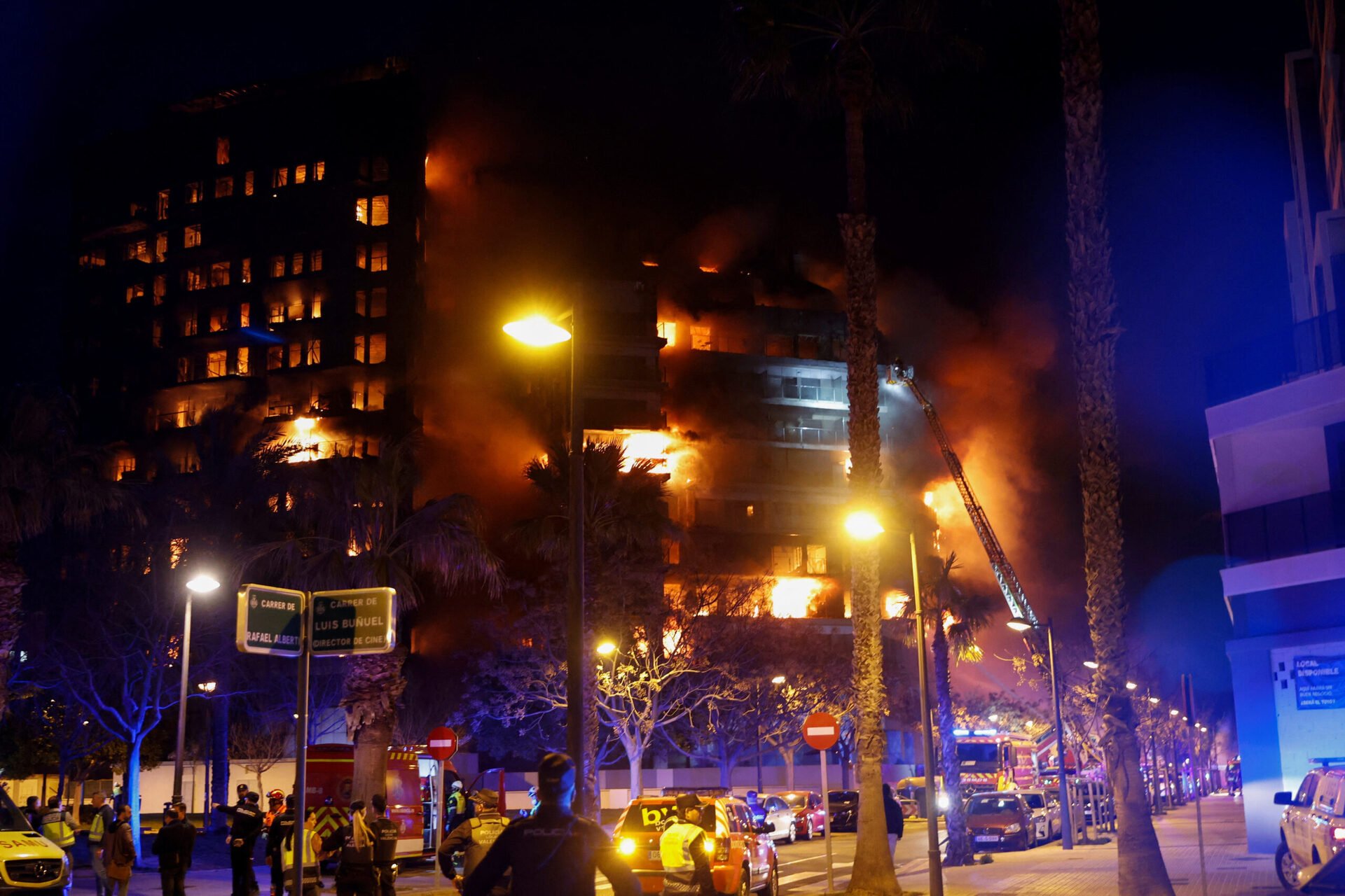 Valencia: Ten dead from a fire in a skyscraper
 2024-02-25 08:52:48