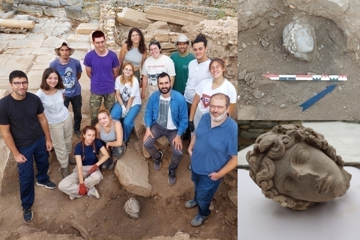 Philippi Excavation: Statue Head Discovered
 2024-03-29 14:54:03