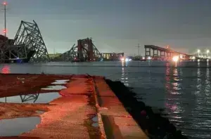 Κατέρρευσε γέφυρα στη Βαλτιμόρη – Ψάχνουν 20 ανθρώπους στον ποταμό [Βίντεο]