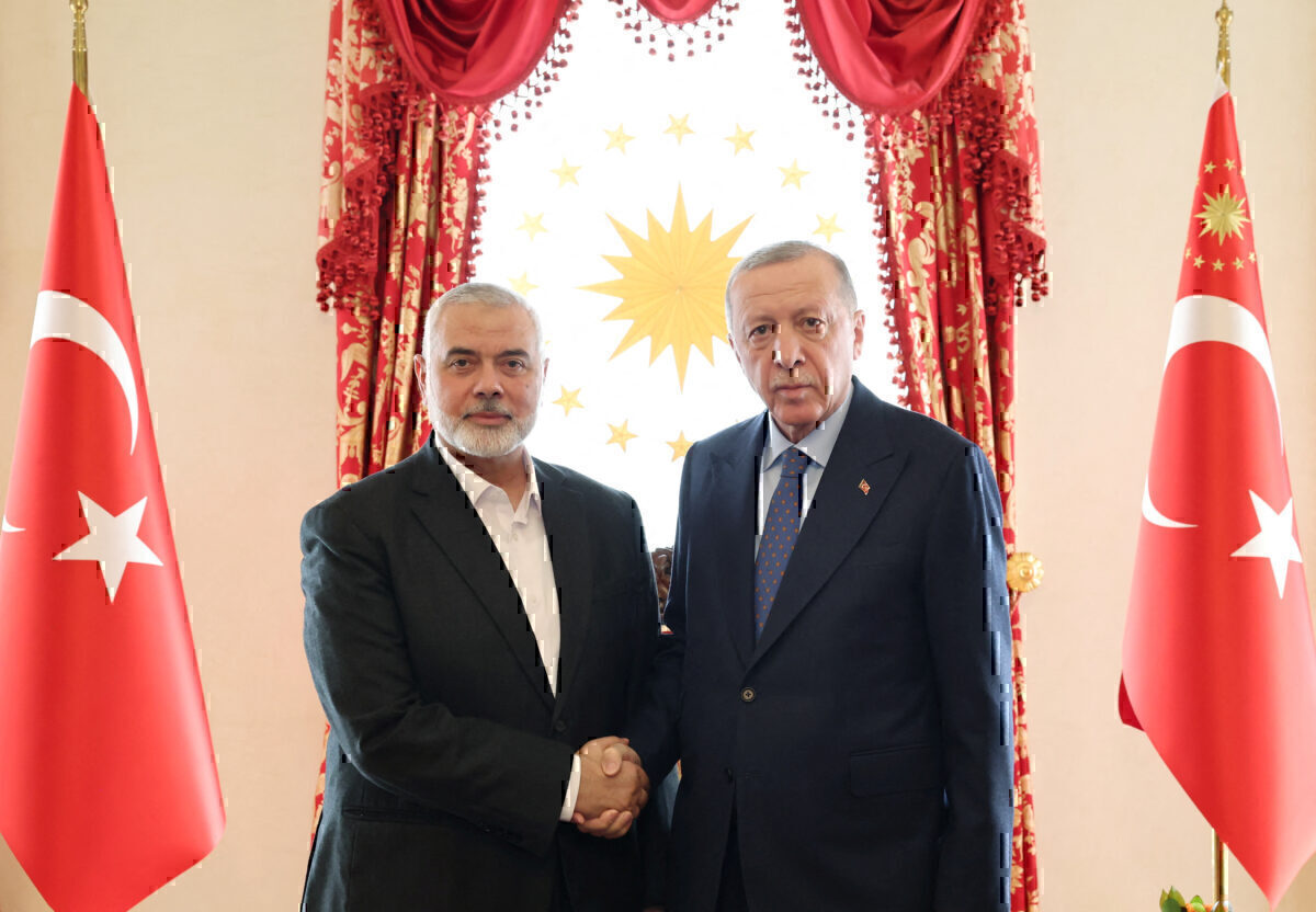 Τουρκία: Συνάντηση Ερντογάν με τον πολιτικό ηγέτη της Χαμάς