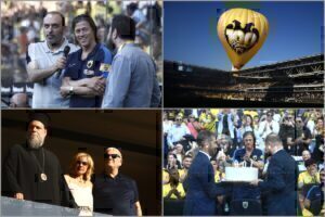 Χρόνια πολλά ΑΕΚ: Iστορική γιορτή στην «Αγιά Σοφιά» με χιλιάδες «Ενωσίτες» - Στον ουρανό το αερόστατο, συγκίνησαν Μελισσανίδης και Αλμέιδα [εικόνες-βίντεο]