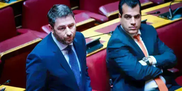 Ανδρουλάκης-Πλεύρης στη Βουλή