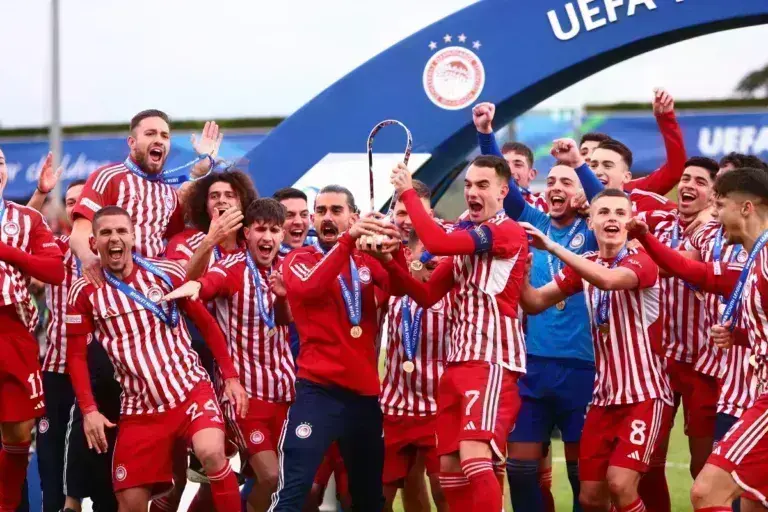 UEFA Youth League - Ολυμπιακός: Το σήκωσαν χωρίς να κάνουν ήττα