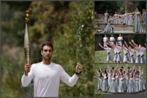 Ολυμπιακοί Αγώνες-Παρίσι 2024: Η Ολυμπιακή Φλόγα ξεκίνησε το ταξίδι της από την Αρχαία Ολυμπία