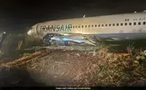 Αεροπλάνο «γλίστρησε» από το διάδρομο- 11 τραυματίες