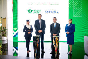 AEGEAN - Saudia: Συνεργασία για πτήσεις κοινού κωδικού κατά τη διάρκεια της Arabian Travel Market 2024, στο Ντουμπάι