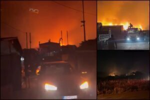 Φωτιά στην Κερατέα: Σε ύφεση το πύρινο μέτωπο - Εφιαλτικές εικόνες, πού έχει διακοπεί η κυκλοφορία [βίντεο]