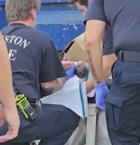 ΗΠΑ: Νεογέννητο βρέθηκε εγκαταλελειμμένο σε κάδο απορριμμάτων- Σοκαριστικό βίντεο