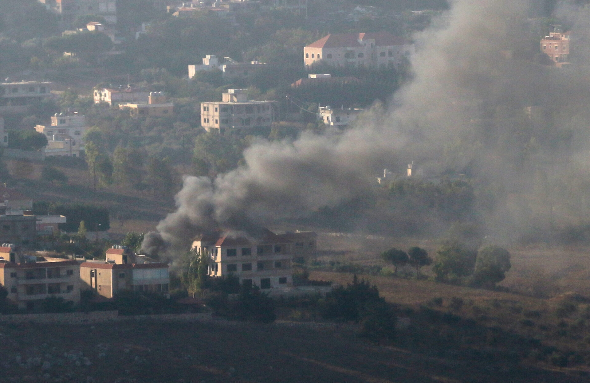 Hezbollah announced that it had bombed Israeli forces