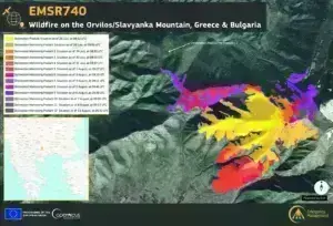 Εναν μήνα σιγοκαίει η φωτιά στον Ορβηλο