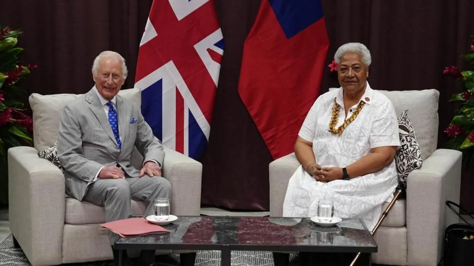 King Charles: Red carpet welcome in Samoa – Royal tour continues