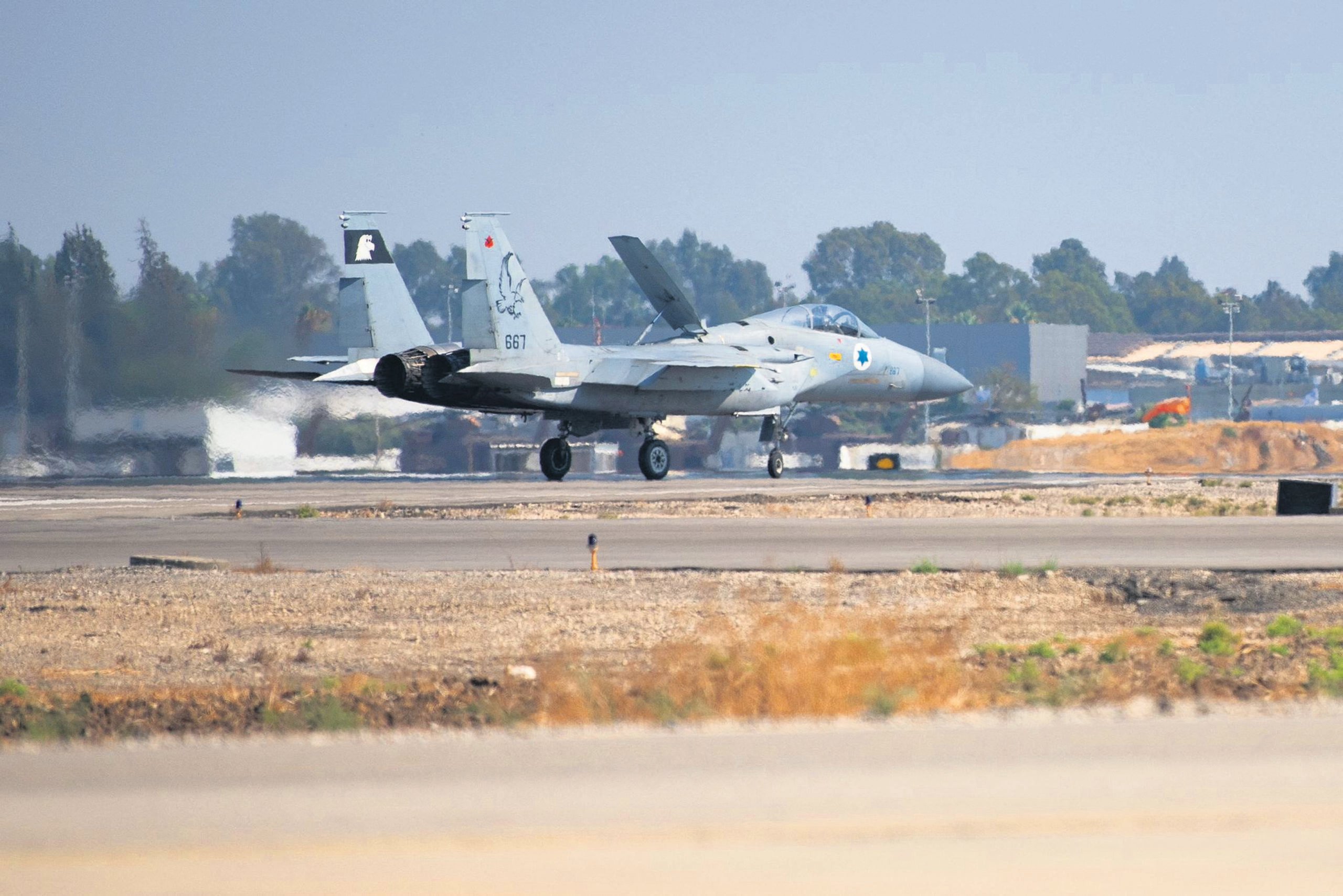 And the Israeli air force with Greek training