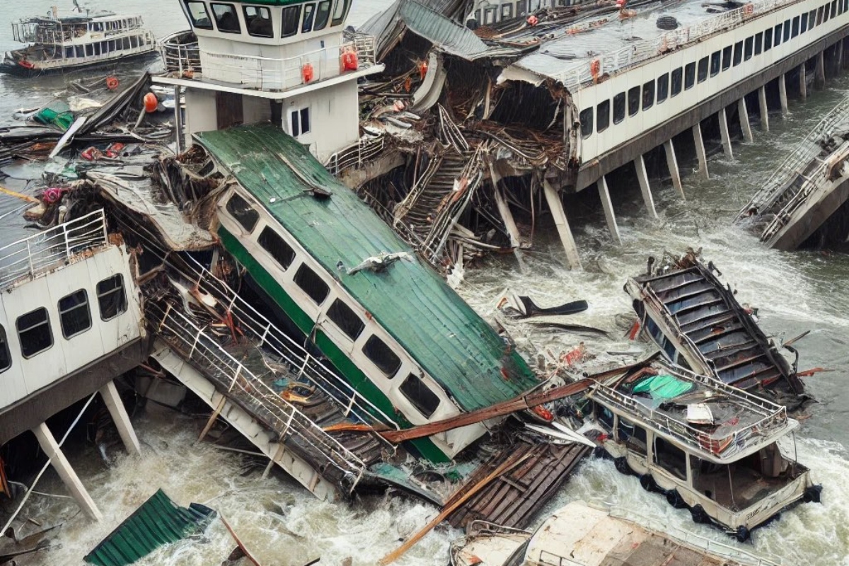 Shock in the USA: Pedestrian bridge collapsed in Georgia