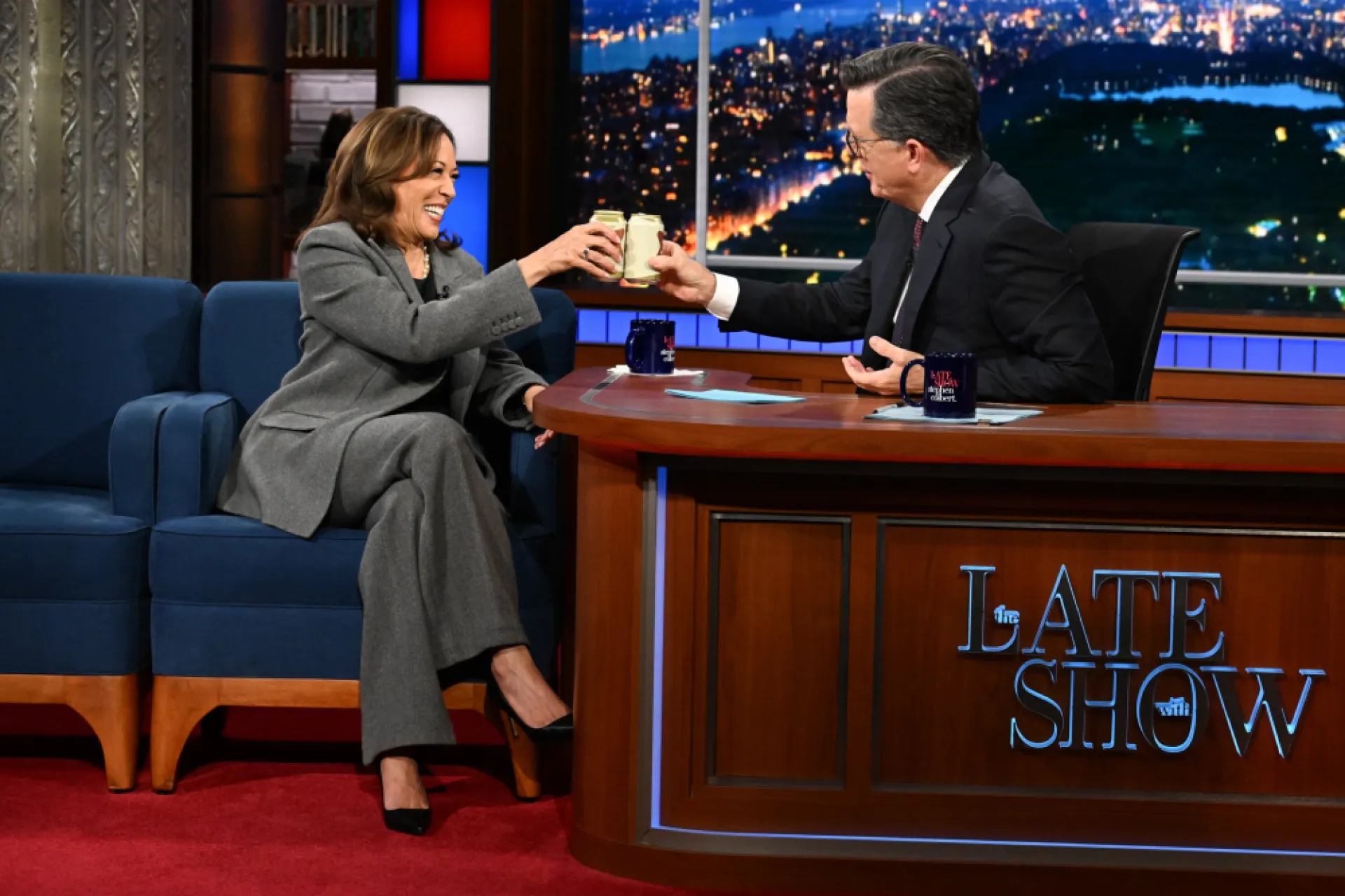 Kamala Harris Cracks Open Laughter on Late Night TV