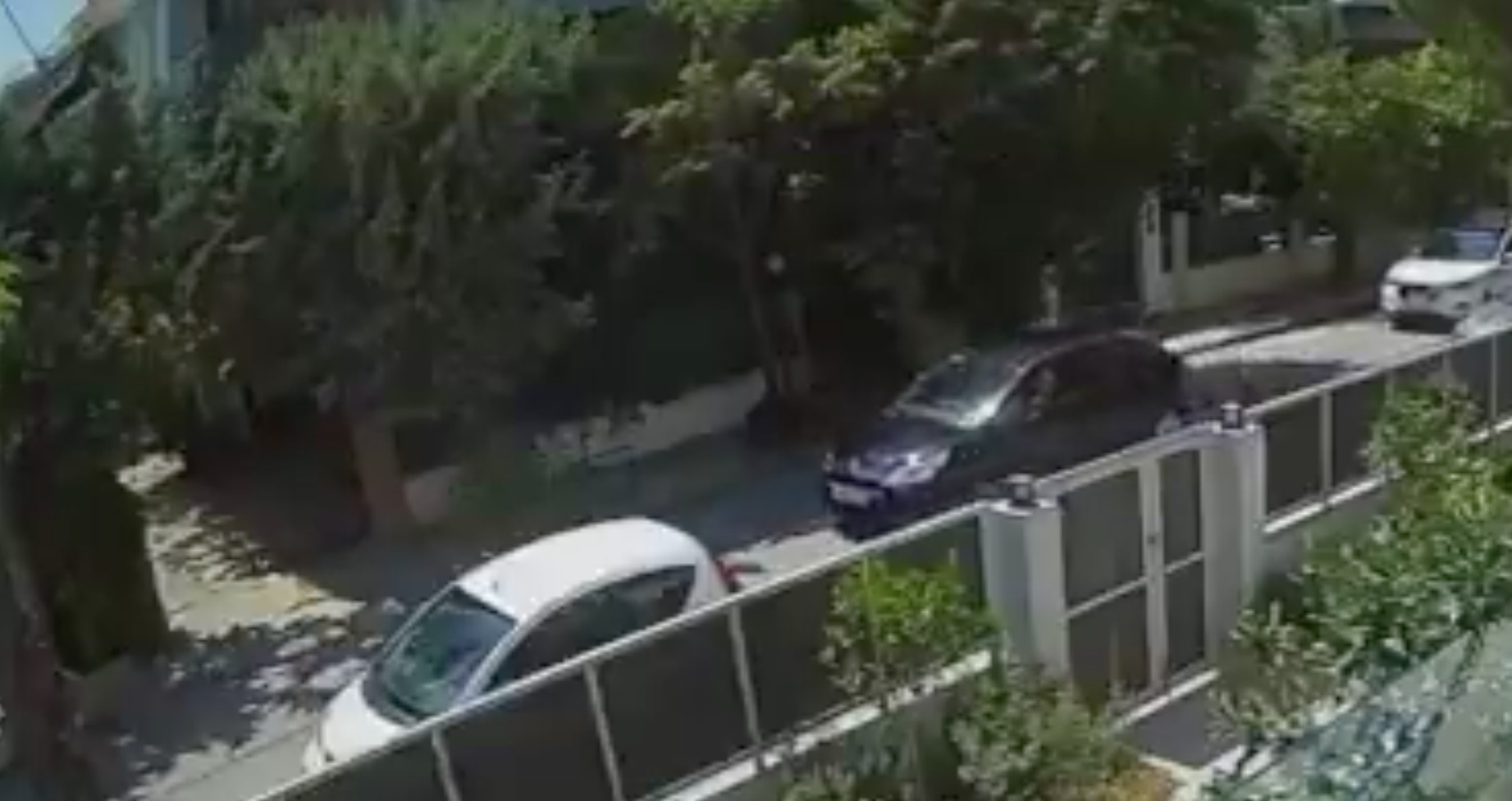 Video document of the action of the burglars