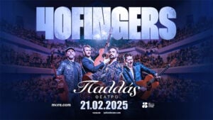 40 FINGERS: Το παγκόσμιο φαινόμενο έρχεται για την πρώτη του συναυλία στην Ελλάδα