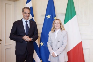 Κυριάκος Μητσοτάκης: Δείτε live τις κοινές δηλώσεις με την Μελόνι