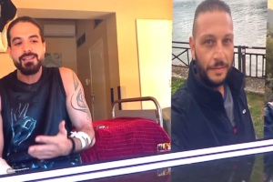 Άρης Μουγκοπέτρος: Τι λέει ο φίλος του για την κροτίδα που του έδωσε - «Ήθελα να τον δω από την πρώτη στιγμή» [Βίντεο]